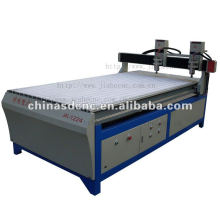 JK-1224-2 MDF Wood cnc router with double spindles